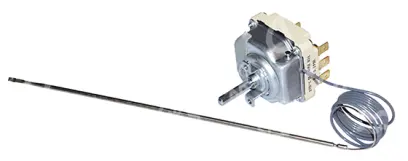 termostat regulační 50 - 270°C, 3 fáze/16A/250V, E.G.O., kapilára 900 mm
